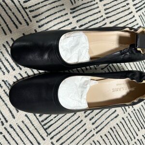 ✨️Everlane Womens The Italian Leather Day Heel Pump Size 11 Black